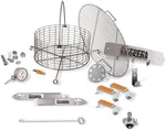 Big Poppa’S DIY Drum Smoker Kit – BBQ Smoker System for 55 Gallon Drums | Build-Your-Own Drum Kit with Heavy-Duty Hardware – Easy Assembly, Compact Design for 55 Gallon Drums & Backyard Pitmasters