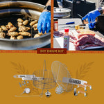 Big Poppa’S DIY Drum Smoker Kit – BBQ Smoker System for 55 Gallon Drums | Build-Your-Own Drum Kit with Heavy-Duty Hardware – Easy Assembly, Compact Design for 55 Gallon Drums & Backyard Pitmasters