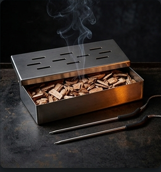 Stainless Smoker Box