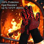 Fireproof Pit Gloves, 1472°F