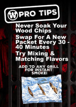 Mesquite BBQ Smoking Chips 4 Pack – 100% Real Wood for Grilling & Smoking – Bold, Tangy Smoke Flavor – Perfect for Brisket, Steak, Beef, Pork & Lamb (Mesquite)