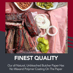 Pink Butcher Paper Roll, 12" x 60'
