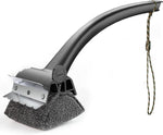 BBQ Grill Brush Bristle Free - Grill Cleaner Brush with Replaceable Heads for Cast Iron/Stainless Steel Porcelain/Gas/Charcoal Grates, Safe Grill Brush for Outdoor Grill, Grill Scraper Cleaning Brush