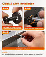 Grill Tool Hooks, 4-Pack
