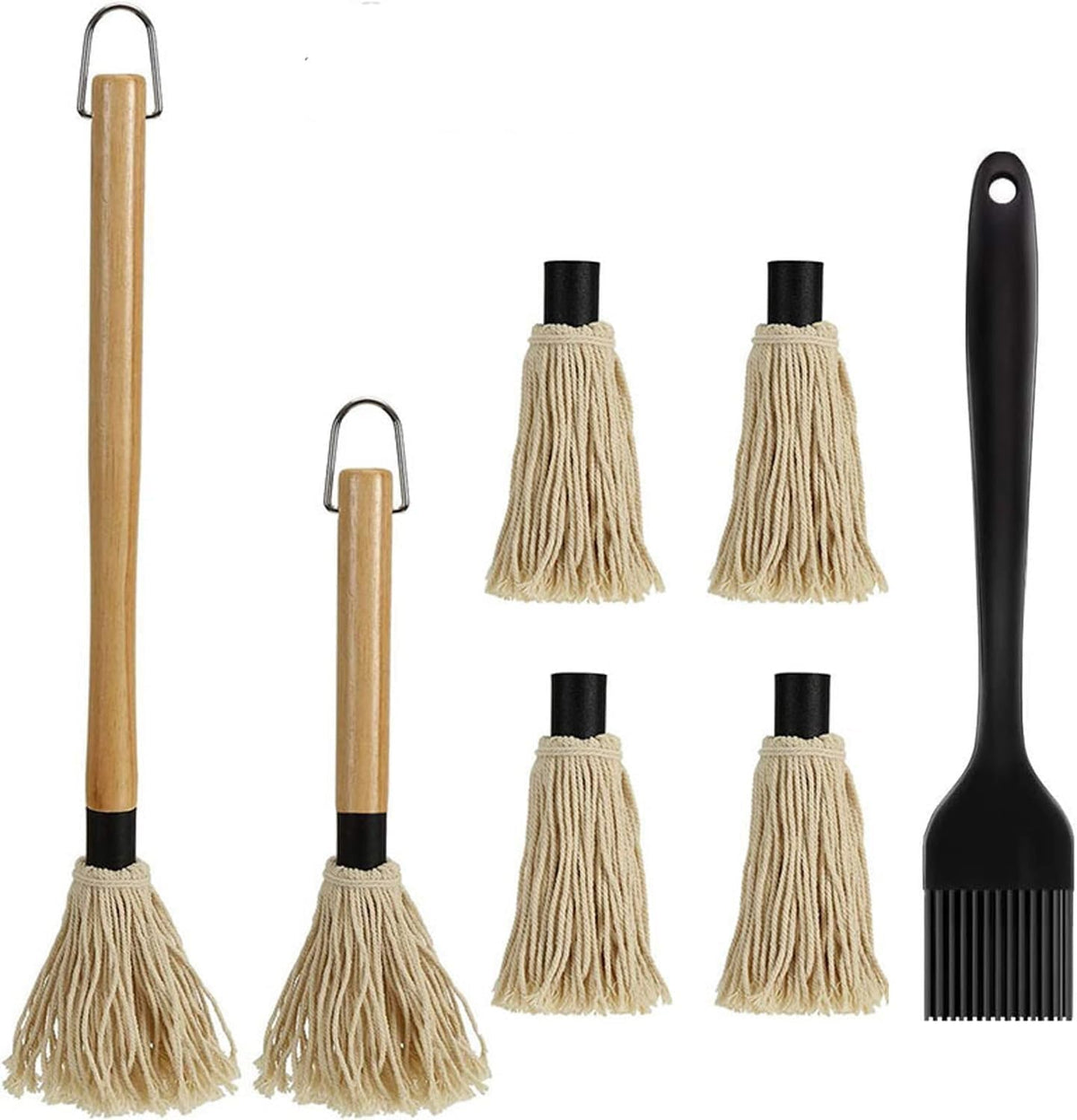 Basting Mop Set with Replacement Heads