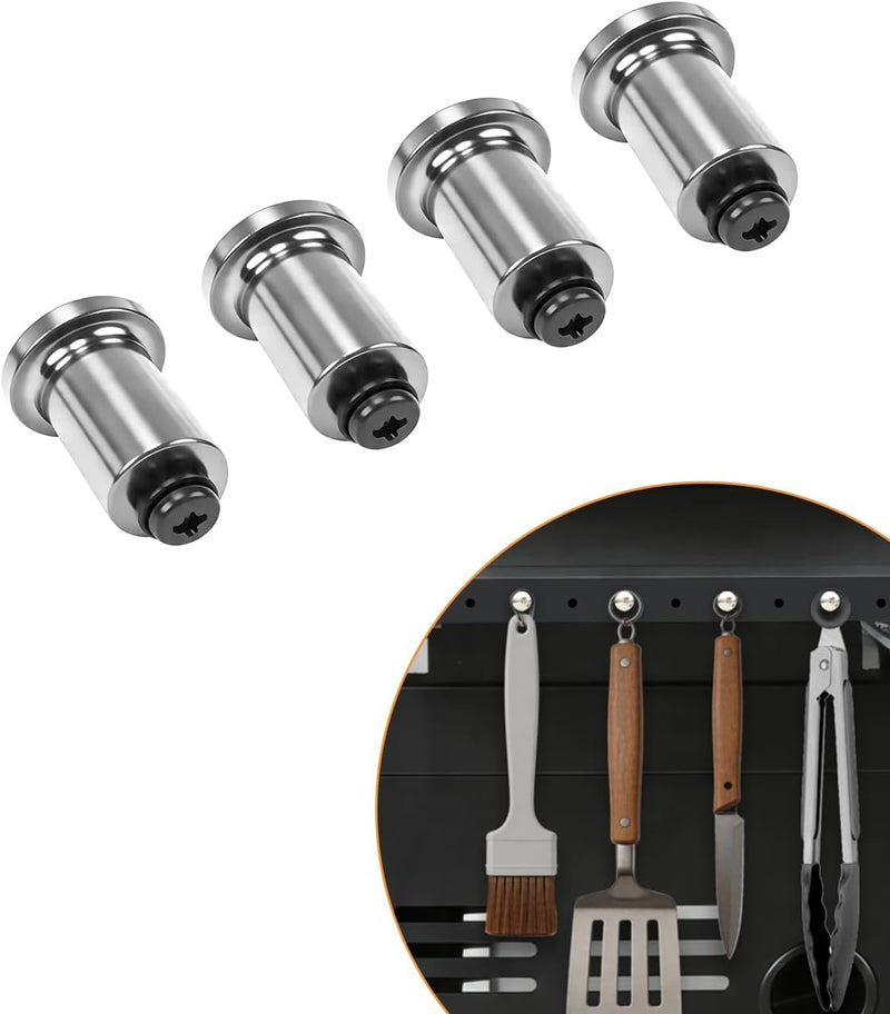 Grill Tool Hooks, 4-Pack